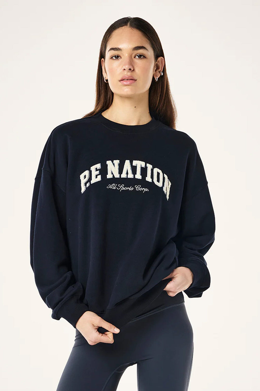 P.E NATION | Heritage Sweat - Dark Sapphire