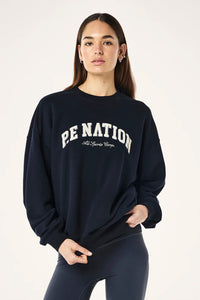 P.E NATION | Heritage Sweat - Dark Sapphire