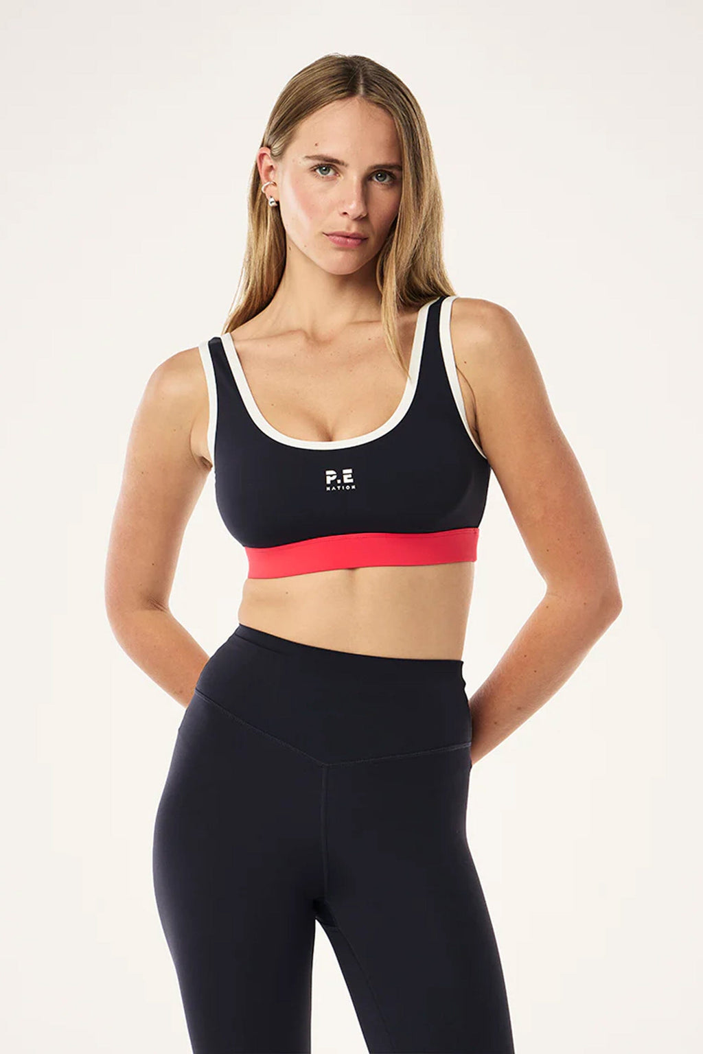 P.E NATION | Pursuit Sports Bra - Dark Sapphire