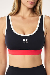 P.E NATION | Pursuit Sports Bra - Dark Sapphire