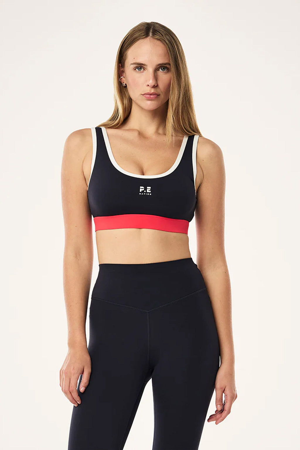 P.E NATION | Pursuit Sports Bra - Dark Sapphire