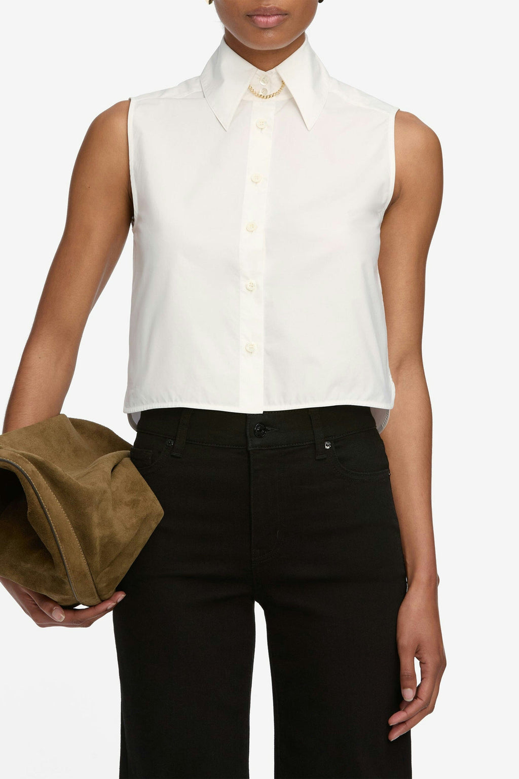 FRAME | The Prep Shirt - White