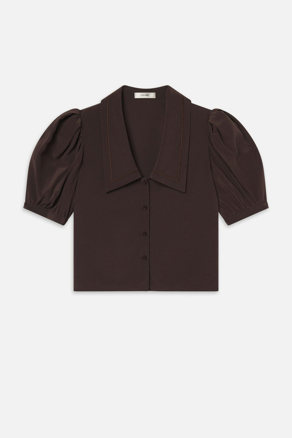 FRAME | The Sailor Blouse - Coffee