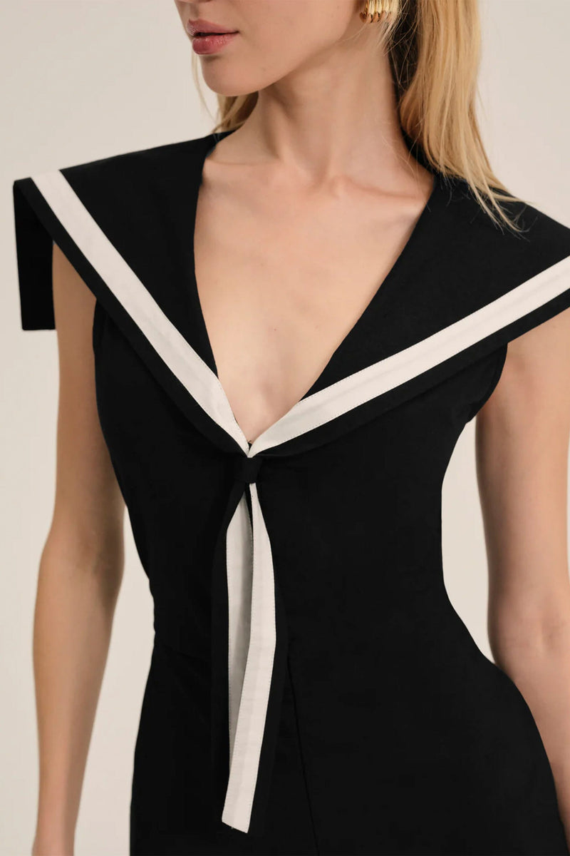 FOR LOVE & LEMONS | Shelly Romper - Black