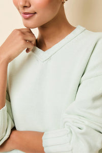 SOLID & STRIPED | The Reva Pullover - Mint