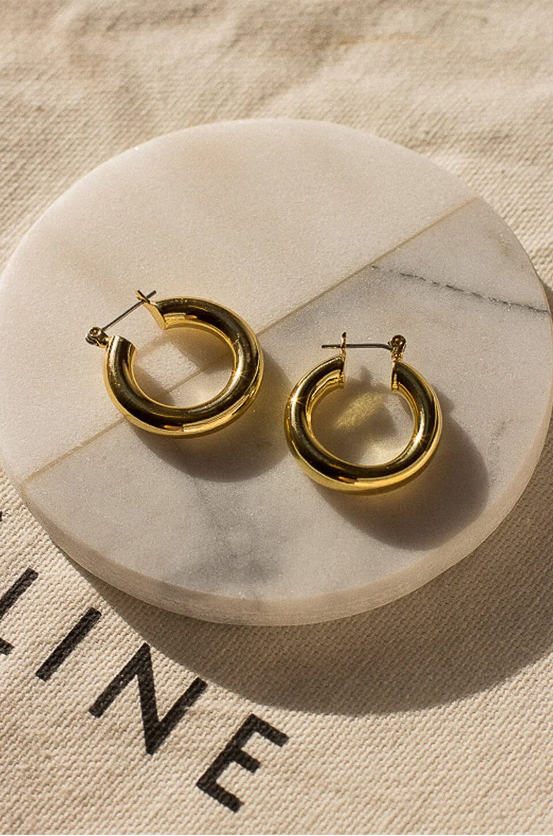 LUV AJ | Baby Amalfi Tube Hoops