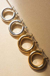 LUV AJ | Baby Amalfi Tube Hoops