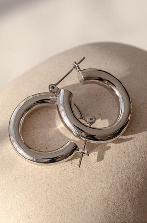 LUV AJ | Baby Amalfi Tube Hoops