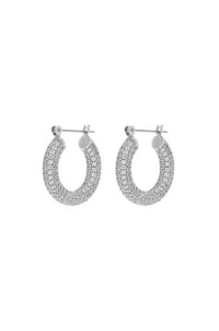 LUV AJ | Pave Baby Amalfi Hoops