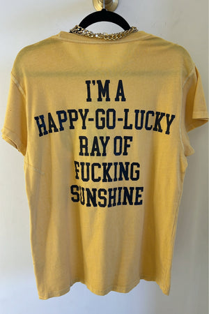 MADE WORN | I'm A Happy Go Lucky - Lemon