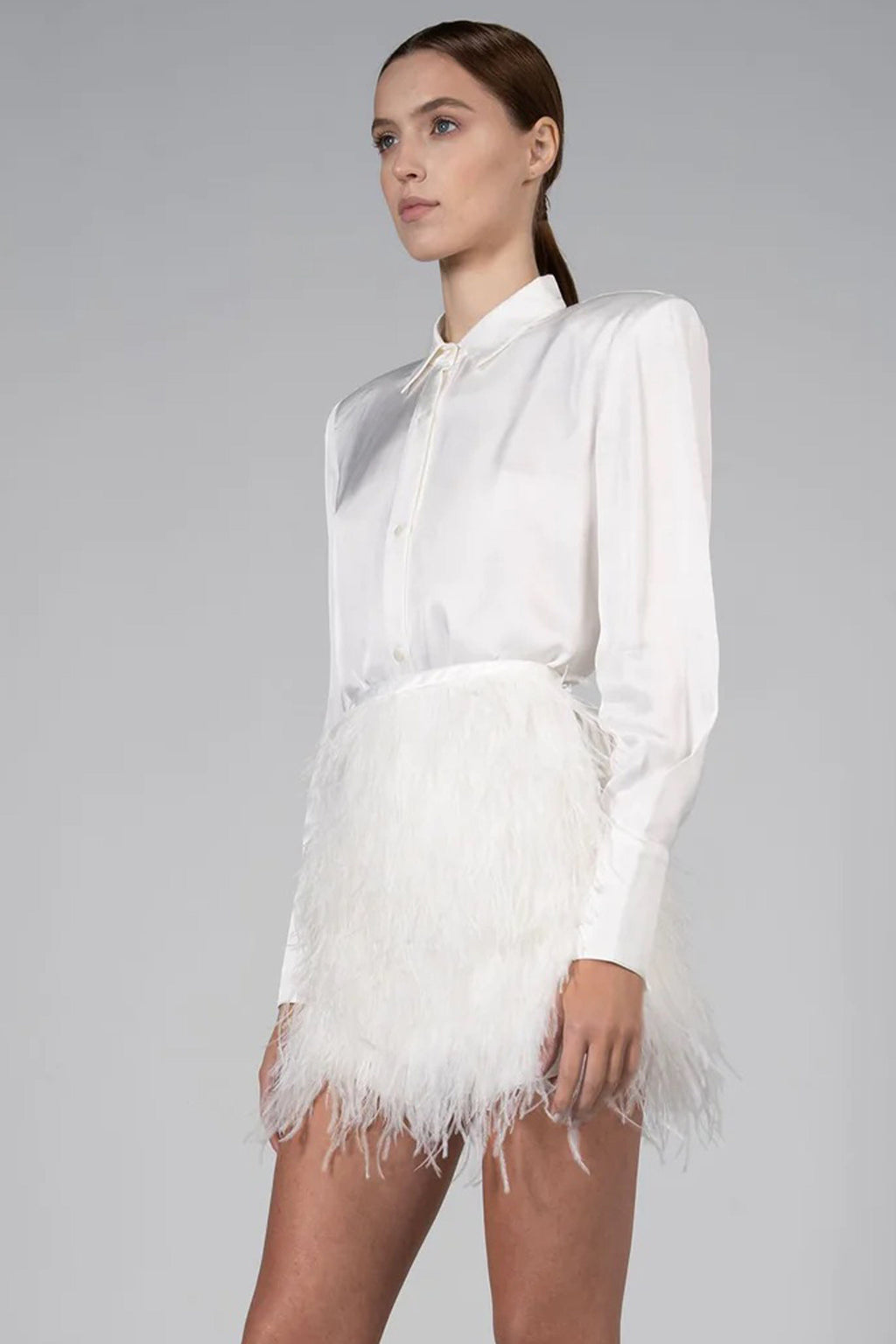 NONCHALANT | Troy Top - White