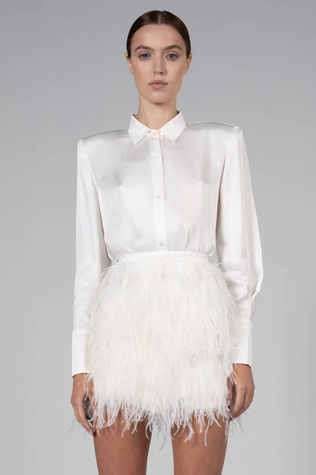 NONCHALANT | Troy Top - White