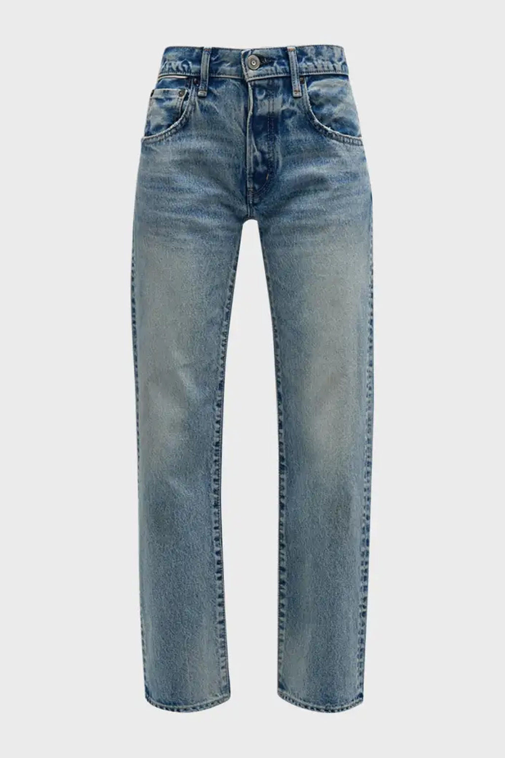 MOUSSY | MV Joelton Straight Low - Light Blue