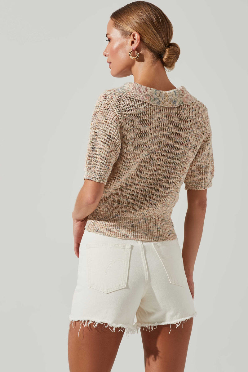 ASTR | The Cambria Sweater - Rainbow Speckle