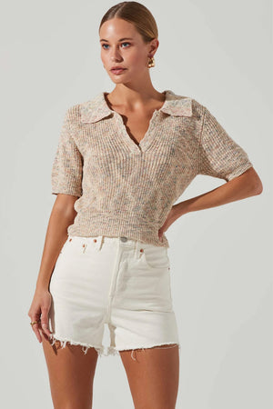 ASTR | The Cambria Sweater - Rainbow Speckle