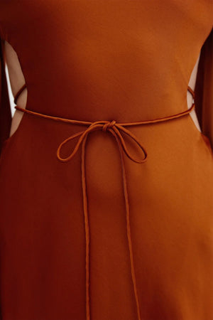 SIGNIFICANT OTHER | Esme Long Sleeve Dress - Clay