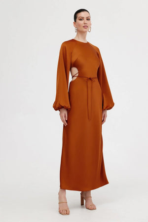 SIGNIFICANT OTHER | Esme Long Sleeve Dress - Clay