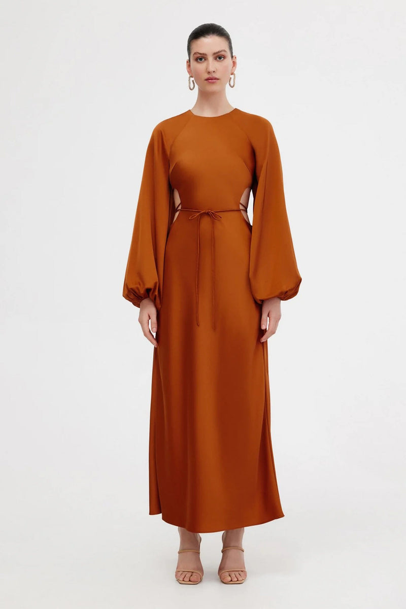 SIGNIFICANT OTHER | Esme Long Sleeve Dress - Clay