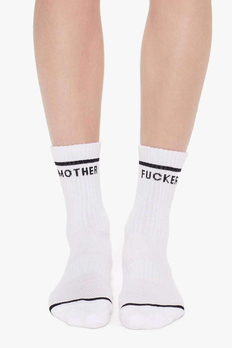 MOTHER | Baby Steps Socks - White MF