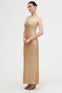 SIGNIFICANT OTHER | Esme Strapless Maxi Dress - Sand