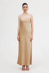 SIGNIFICANT OTHER | Esme Strapless Maxi Dress - Sand