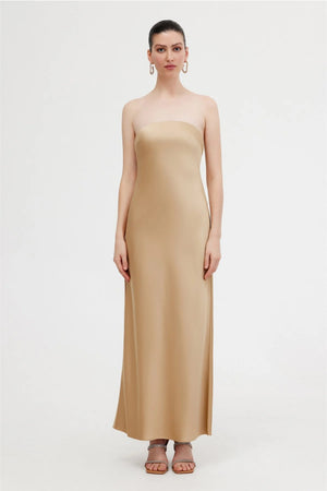 SIGNIFICANT OTHER | Esme Strapless Maxi Dress - Sand