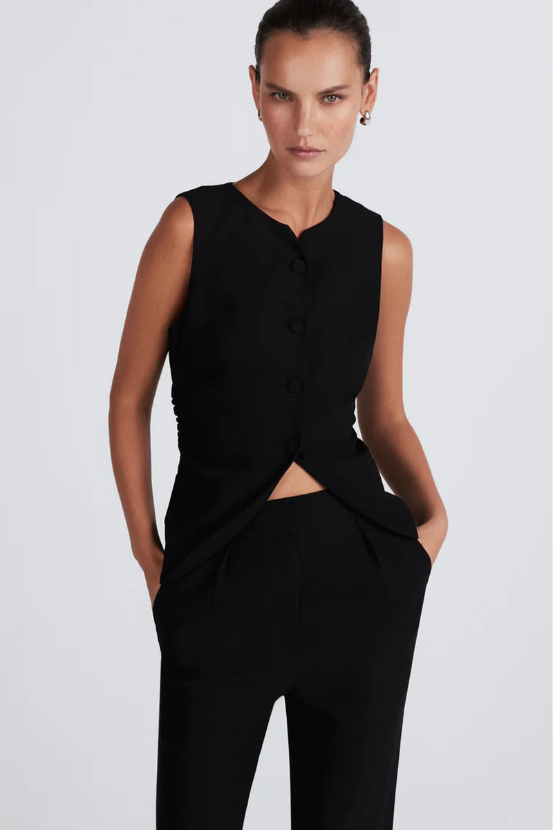 DEREK LAM | Henriette Vest - Black