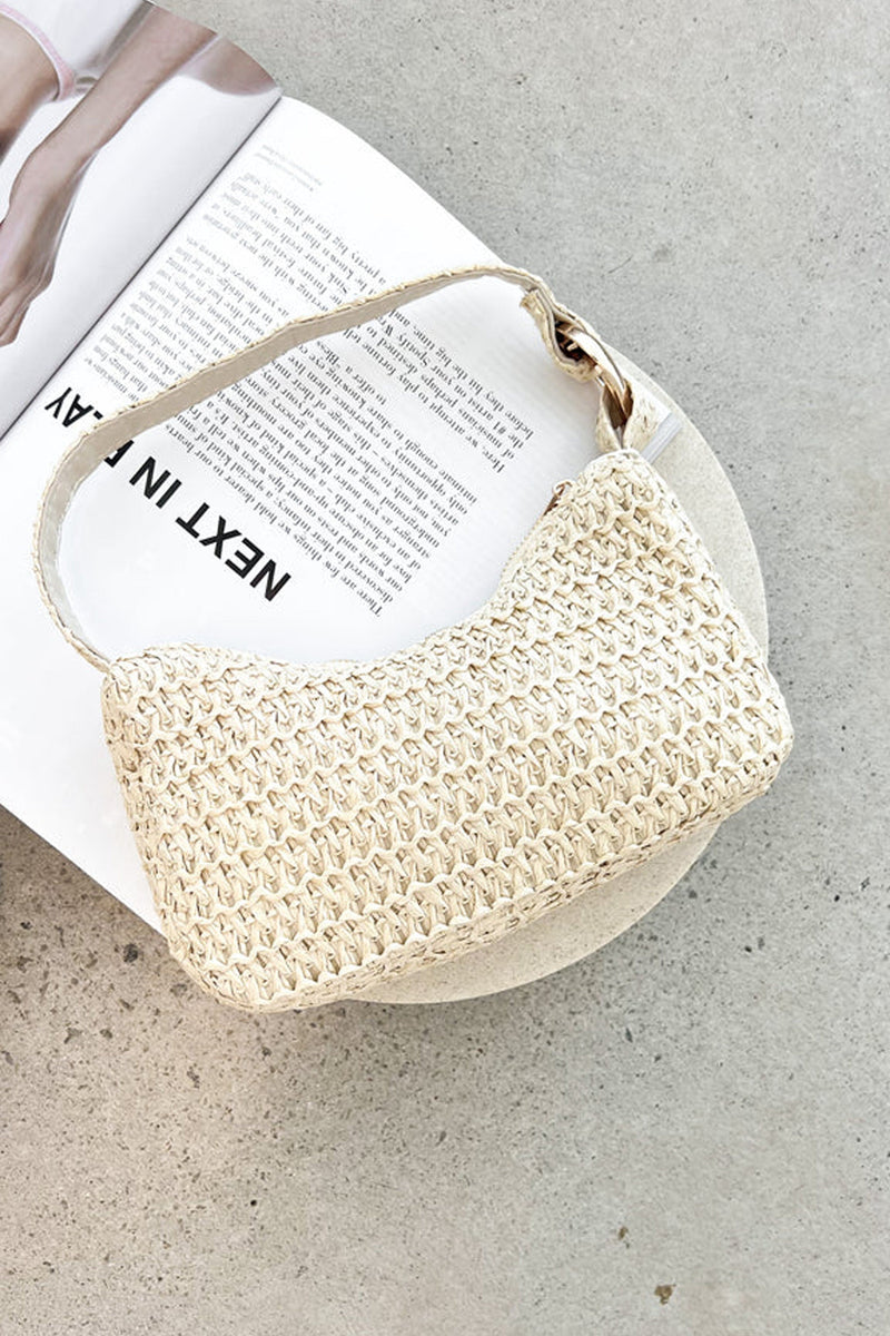 BILLINI | Summer Shoulder Bag - Natural Raffia
