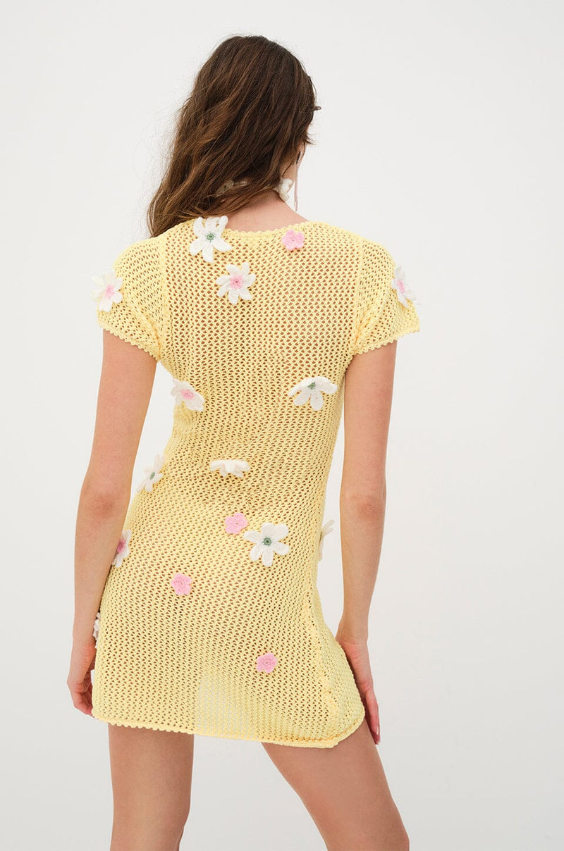FOR LOVE & LEMONS | Walker Mini Dress - Yellow