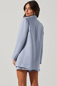 ASTR | Laudine Blazer - Slate Blue