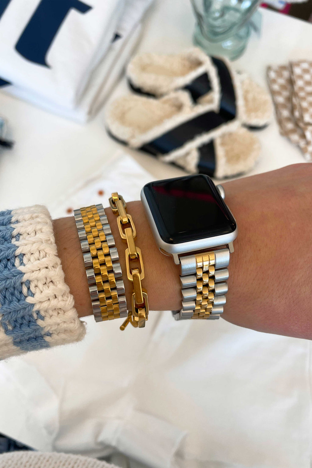 BACK IN STOCK | Go Getter Watch Band - Two Tone