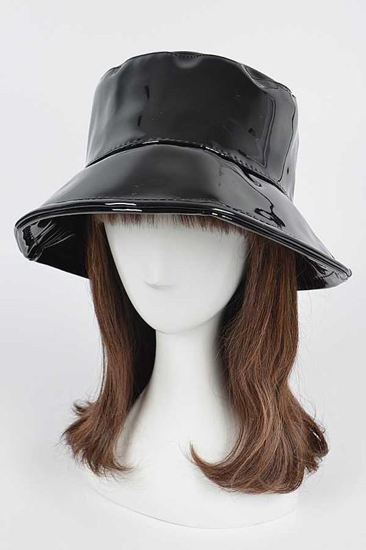 Patent Bucket Hat