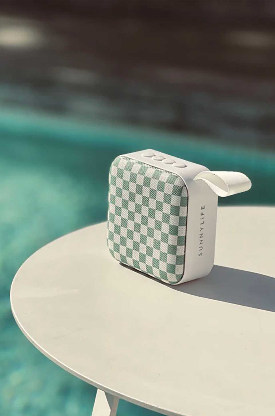 Checker board LV white phone case