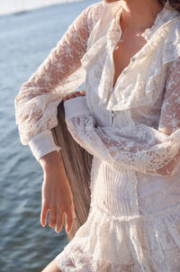 LOVESHACKFANCY | Trisha Dress - True White