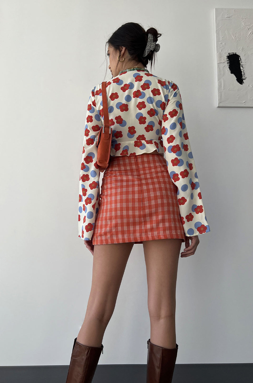 Mad for Plaid Mini Skirt - Faded Red – Scarlet Clothing