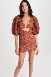 FOR LOVE & LEMONS | Letitia Mini Dress - Red