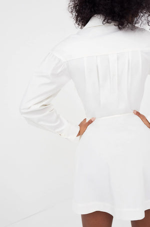 FOR LOVE & LEMONS | Jocelyn Mini Dress - White