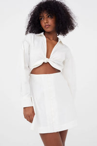 FOR LOVE & LEMONS | Jocelyn Mini Dress - White