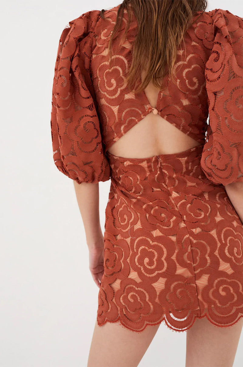 FOR LOVE & LEMONS | Letitia Mini Dress - Red
