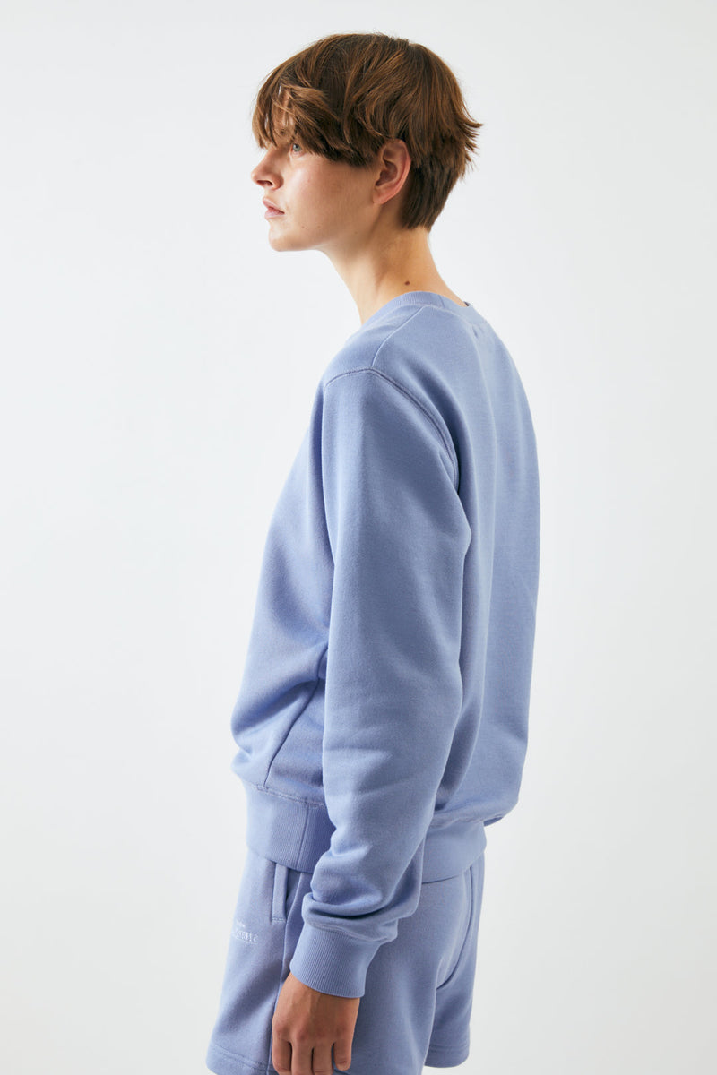 MOUSSY | SW CREW NECK PULLOVER | BLUE