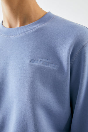 MOUSSY | SW CREW NECK PULLOVER | BLUE