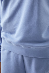 MOUSSY | SW CREW NECK PULLOVER | BLUE
