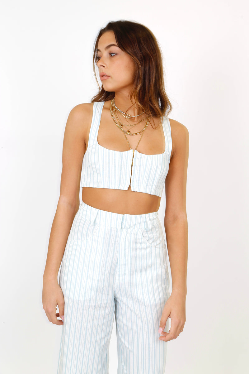 For Love & Lemons | Skylar Crop Top