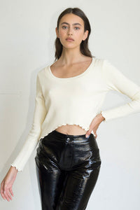 LNA | Scoop Thermal Long Sleeve -Cloud