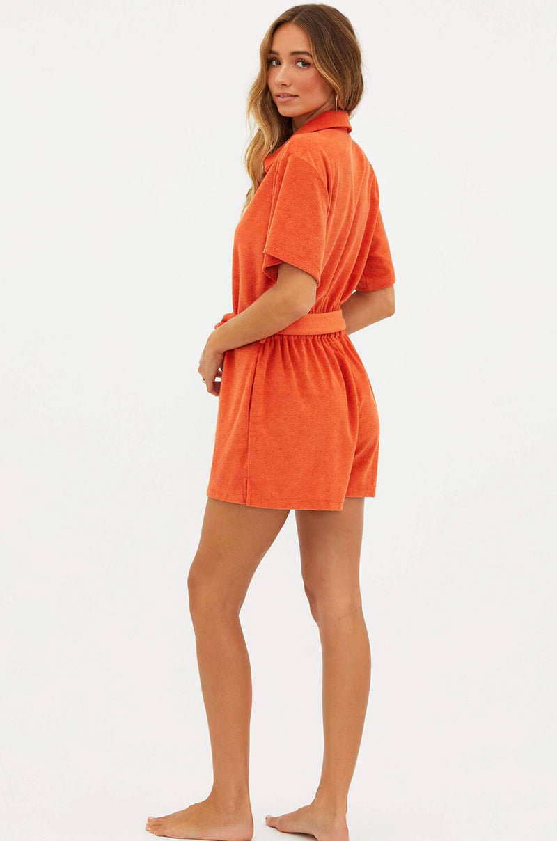 BEACH RIOT | Gia Romper - Desert Clay