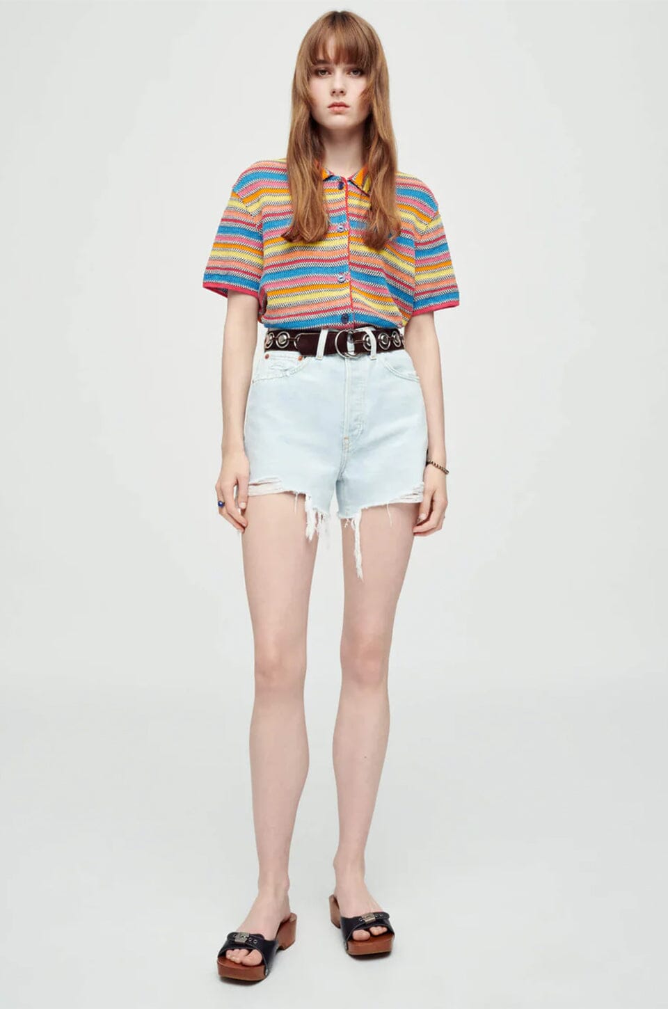 ☆送料・関税込☆REDONE★50S CUT OFF DENIM SHORTS PANTS★ Re/Done 50s Cutoff Denim Shorts. NWT. SIZE 25. RETAIL- $200
