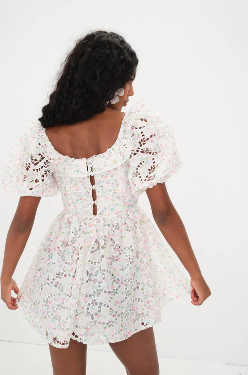 FOR LOVE & LEMONS | Magnolia Mini Dress - White