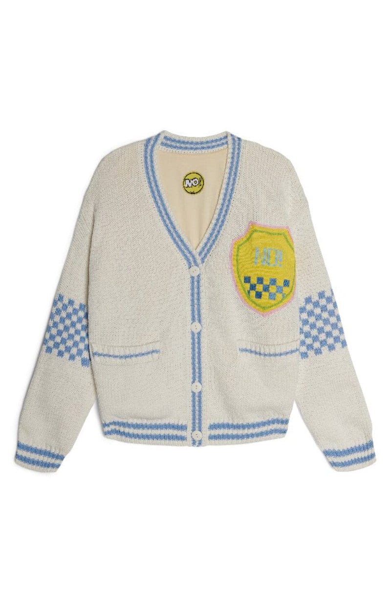 NO! JEANS | Breast Pocket Cardigan - Ivory