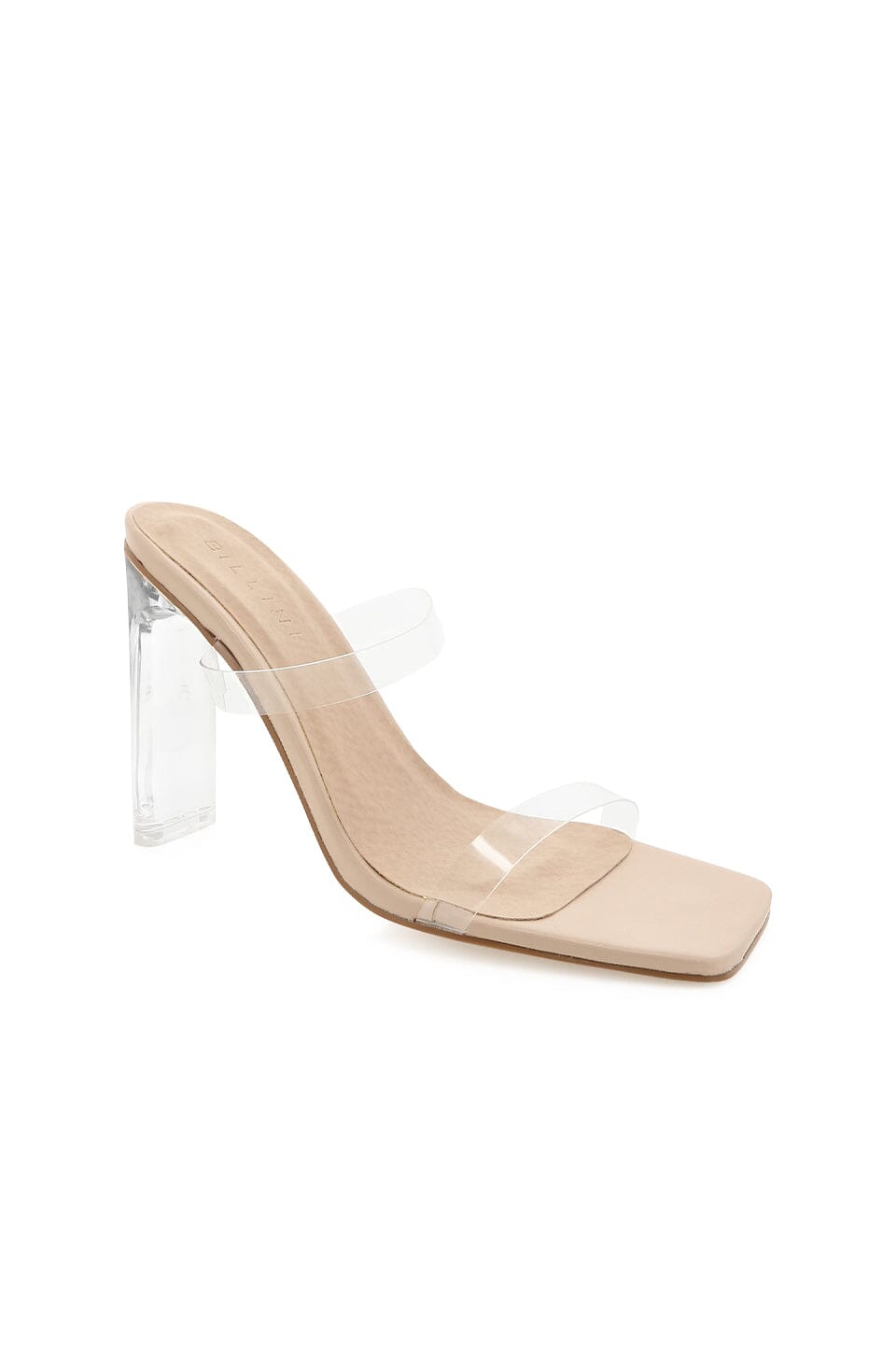 BILLINI | Caelan Heel - Nude Clear