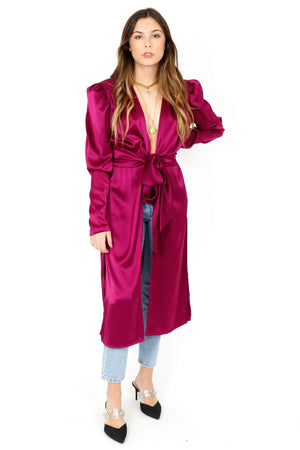 NONCHALANT | Bianca Overlet Jacket - Fuchsia